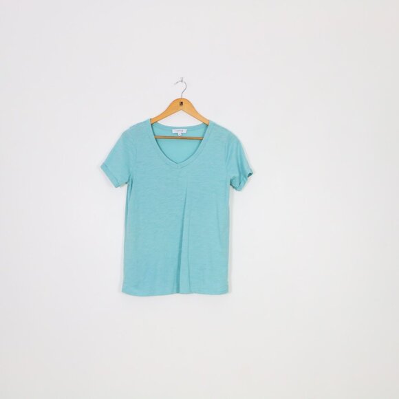 *My Style Turquoise V Neck T Shirt - Picture 4 of 7